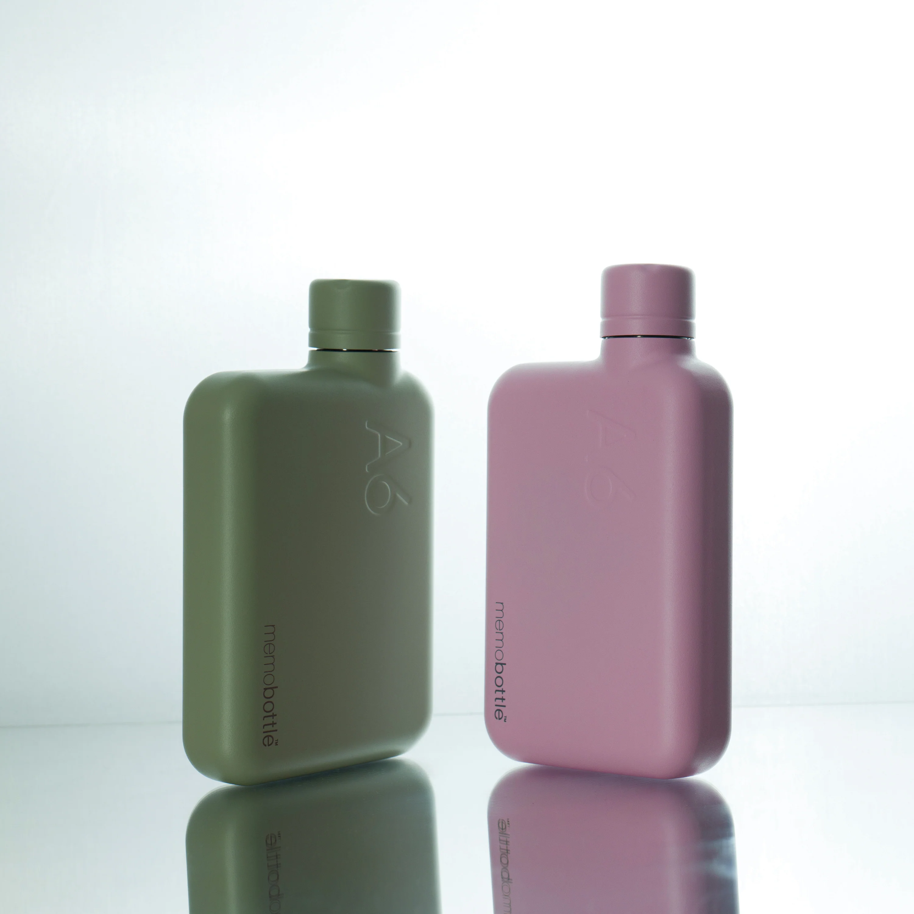 A6 memobottle (Stainless Steel) - Pink Salt - Image 5